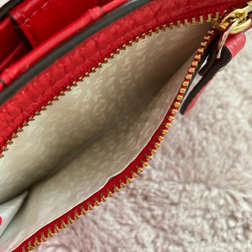 KATE SPADE Bay Street Small Rachelle Satchel and Tellie Wallet in HOT CHILI - Picture 15 of 15